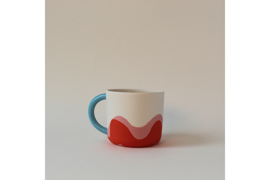 Mug (pink/turquoise)